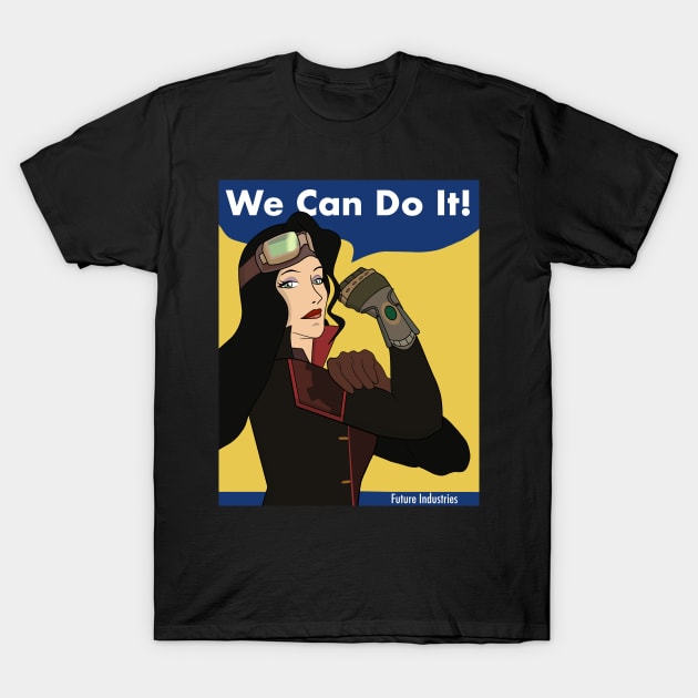 Asami “We Can Do It” T-Shirt by quirkyandkind